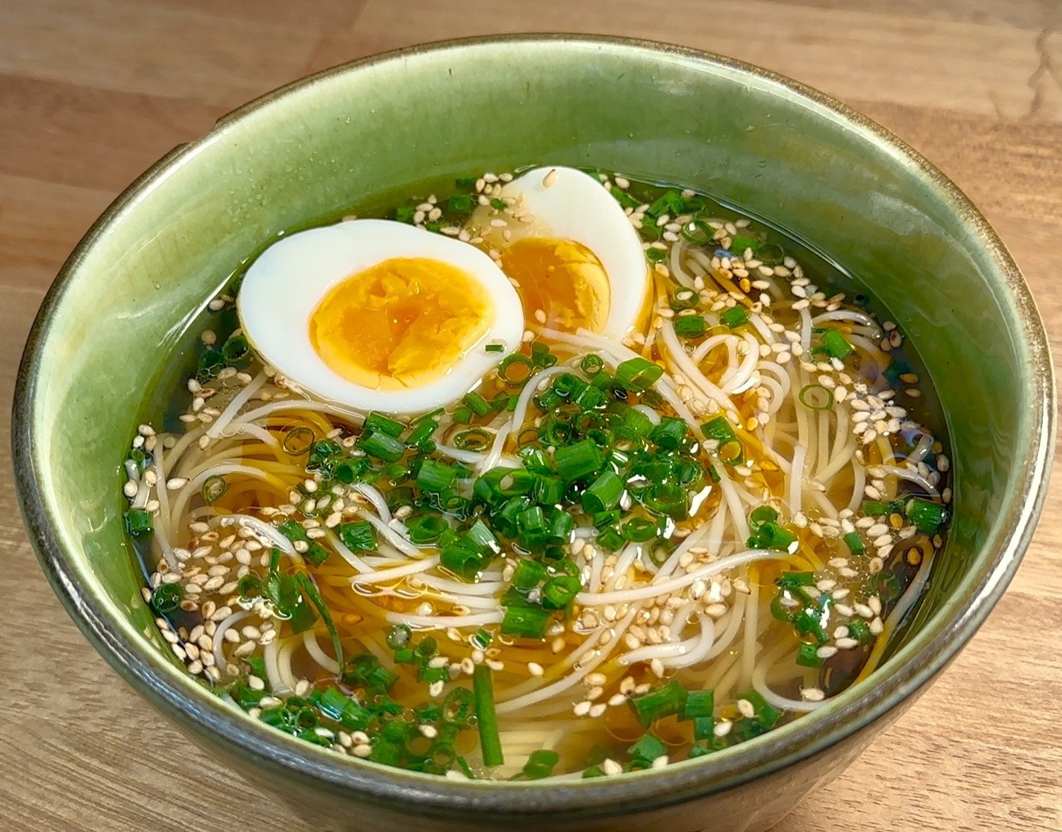 塩にんにくそうめん
