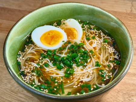 塩にんにくそうめん